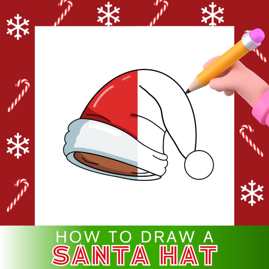 Santa Hat Drawing